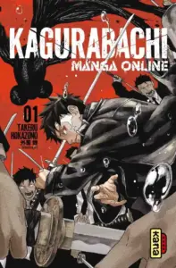 Kagurabachi manga characters in a confrontation